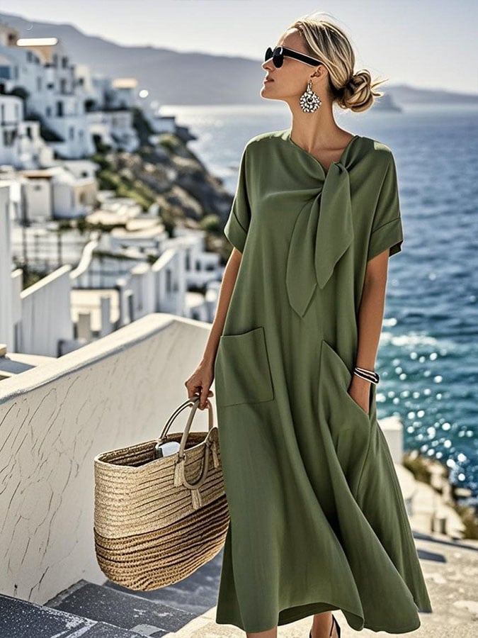 Vestido Lino de Mar
