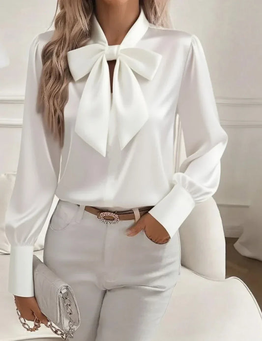 Blusa Lazo Marfil