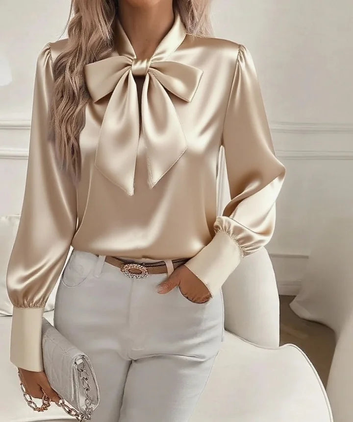 Blusa Lazo Marfil