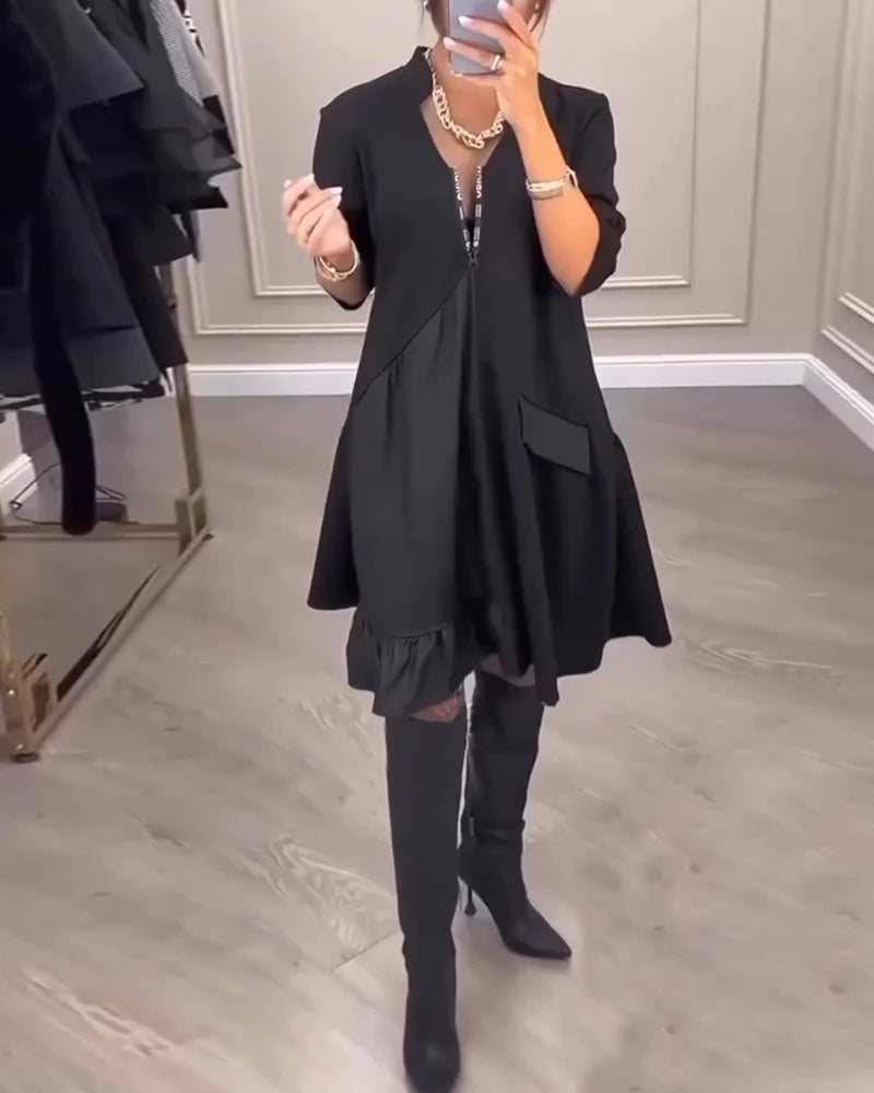 Vestido Noir Vanguard