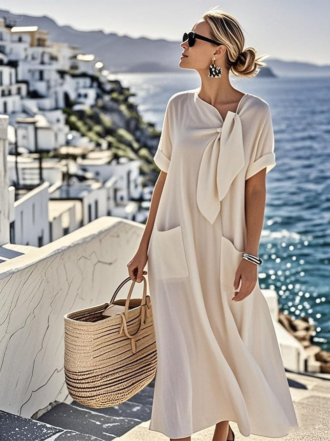 Vestido Lino de Mar