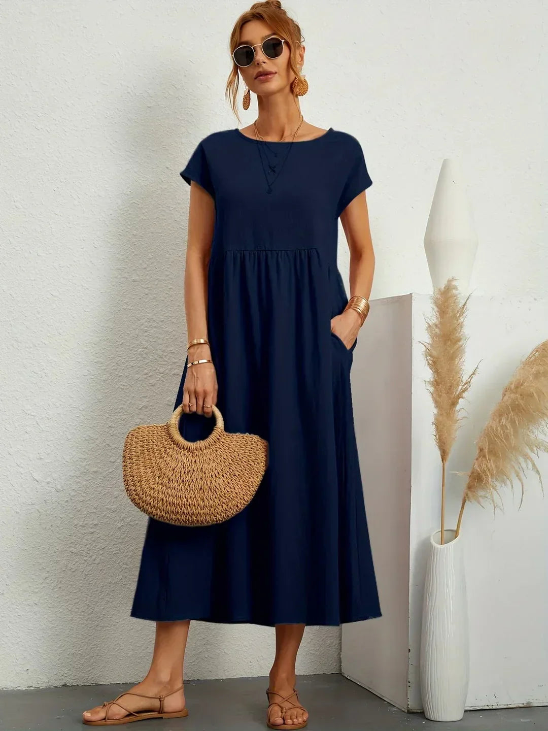 Vestido Cobalto Libre
