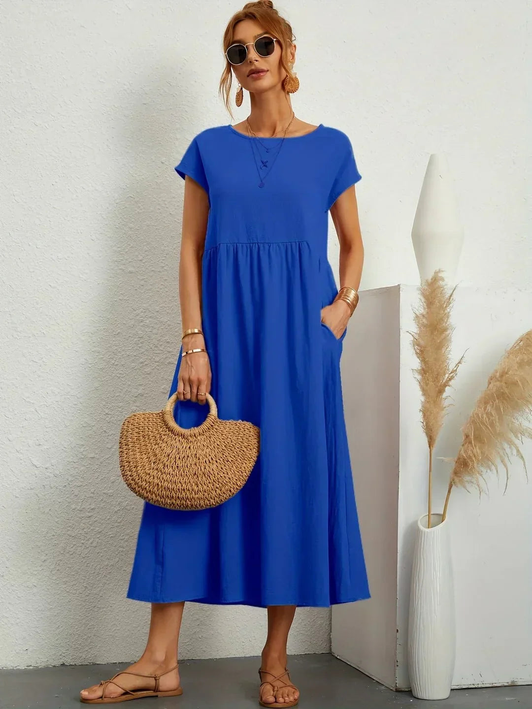 Vestido Cobalto Libre