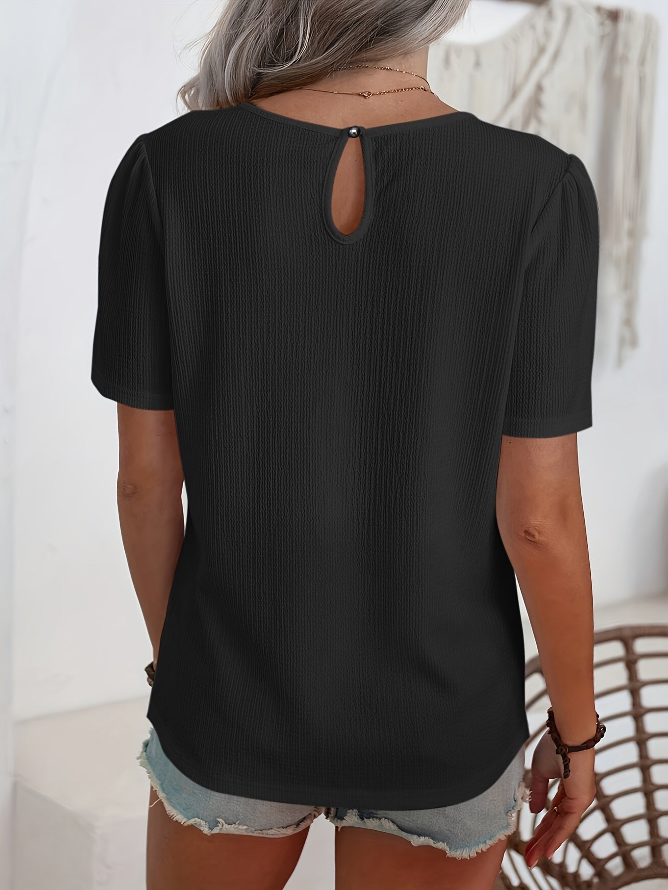 Blusa Blanca Pleat Essence