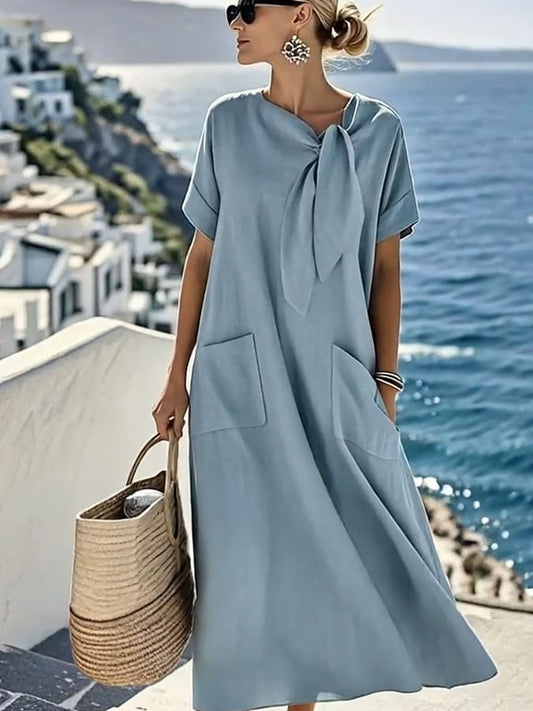 Vestido Lino de Mar