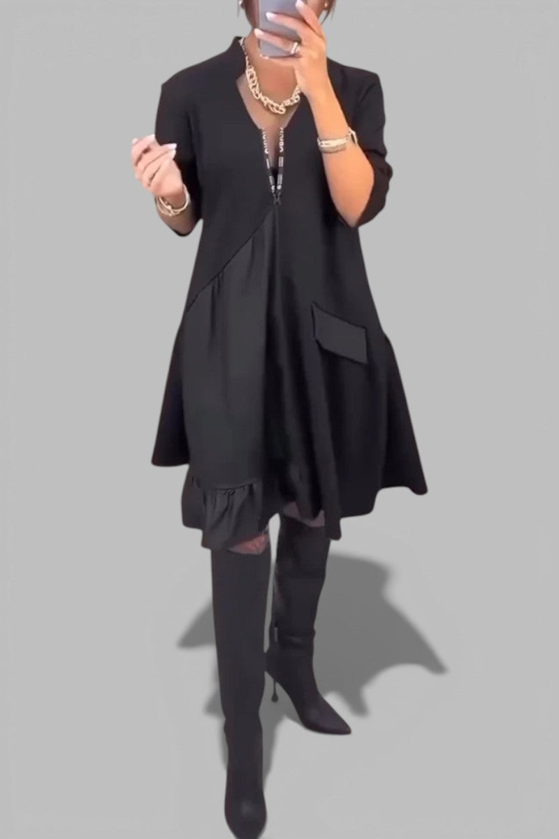 Vestido Noir Vanguard